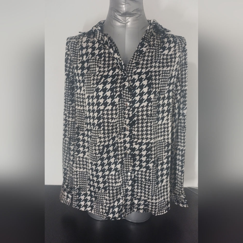 PerSeption Concept Black and White Houndstooth 22